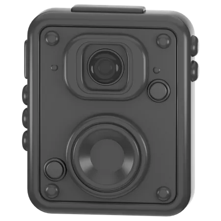 Caméra corporelle de la police  3D Icon