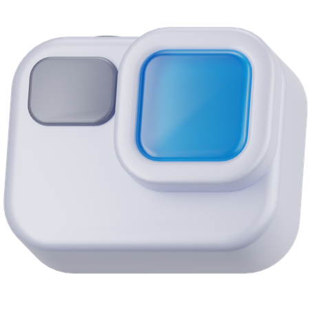 Caméra d'action  3D Icon