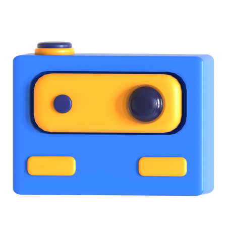 Caméra d'action  3D Icon