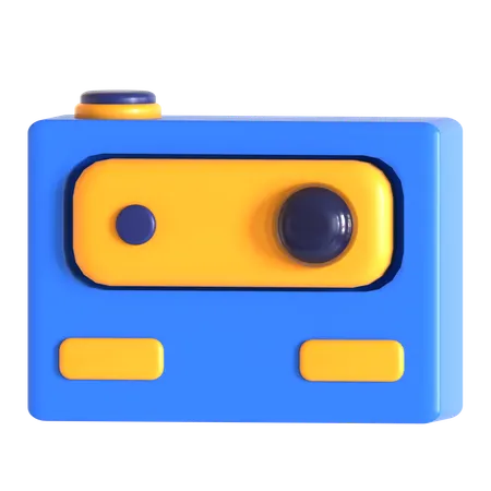 Caméra d'action  3D Icon