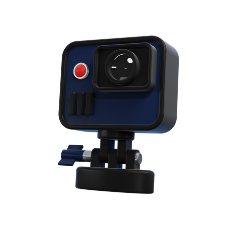 Caméra d'action  3D Icon