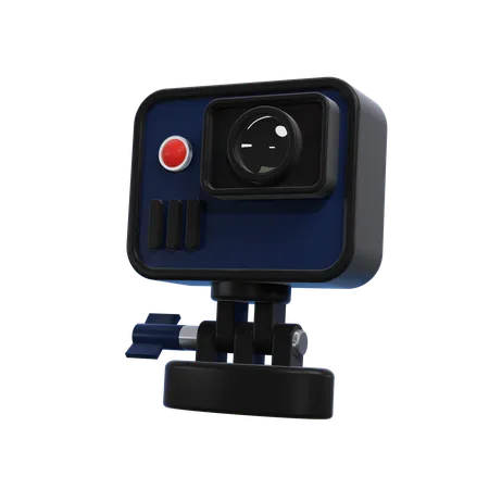 Caméra d'action  3D Icon