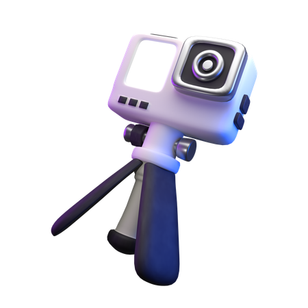 Caméra d'action  3D Icon