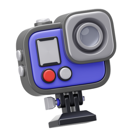 Caméra d'action  3D Icon