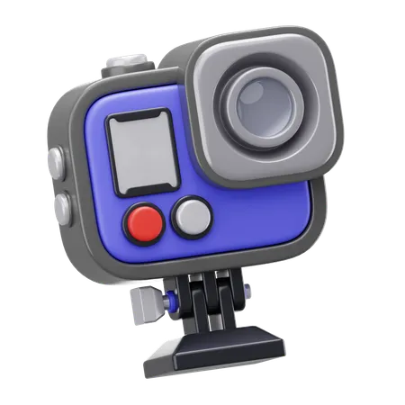 Caméra d'action  3D Icon