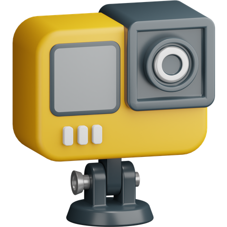 Caméra d'action  3D Icon