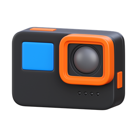 Caméra d'action  3D Icon