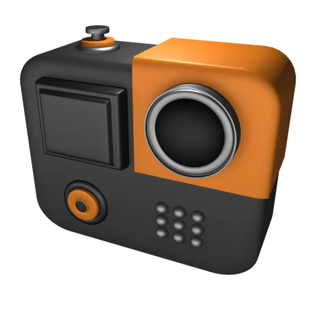 Caméra d'action  3D Icon