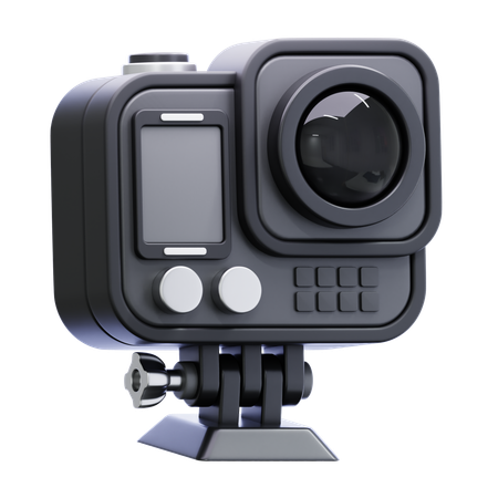 Caméra d'action  3D Icon