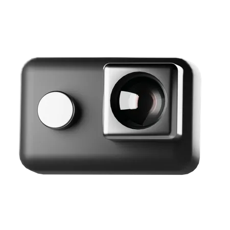 Caméra d'action  3D Icon