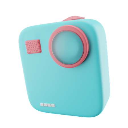 Caméra d'action  3D Icon