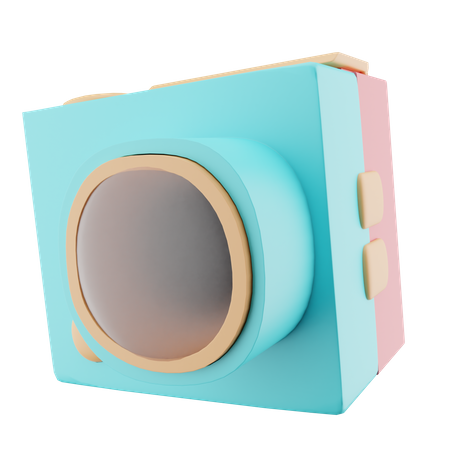 Caméra d'action  3D Icon