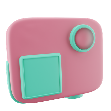 Caméra d'action  3D Icon