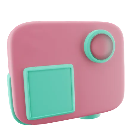 Caméra d'action  3D Icon