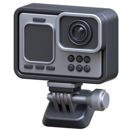 Caméra d'action  3D Icon