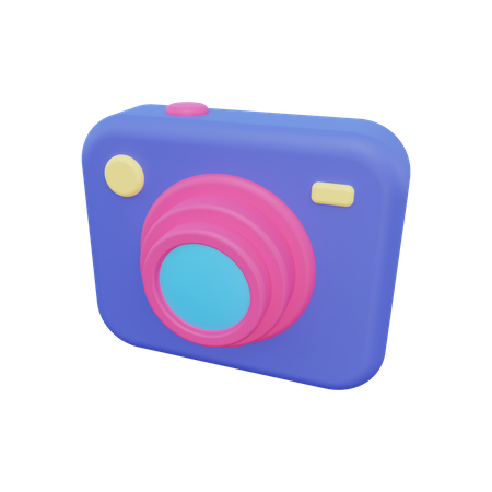 Câmera de bolso  3D Icon