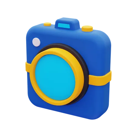 Câmera de bolso  3D Icon