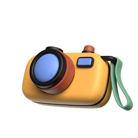 Câmera de bolso  3D Icon