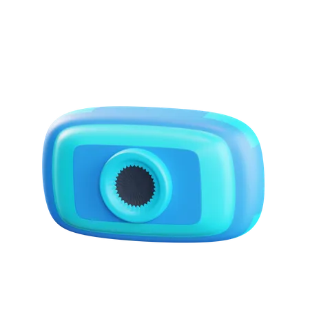 Câmera de bolso  3D Icon
