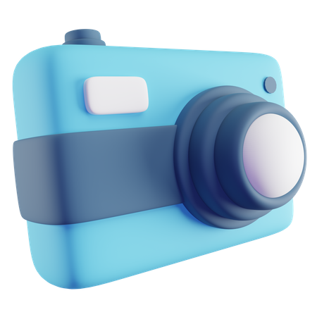Câmera de bolso  3D Icon