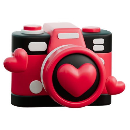 Câmera de casamento  3D Icon