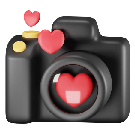 Câmera de casamento  3D Icon