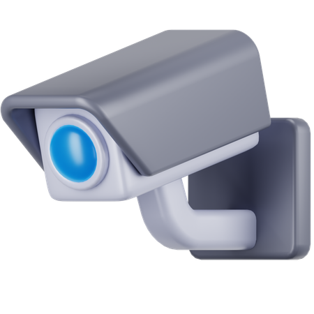 Câmera CFTV  3D Icon