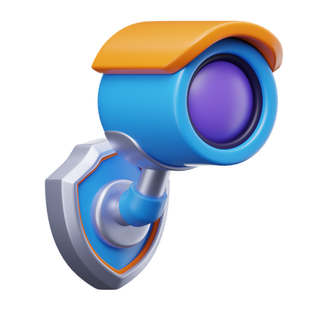 Câmera CFTV  3D Icon