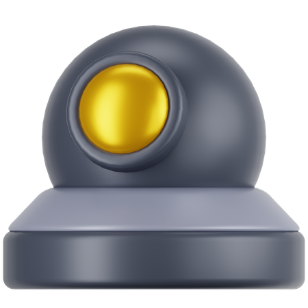 Câmera CFTV  3D Icon