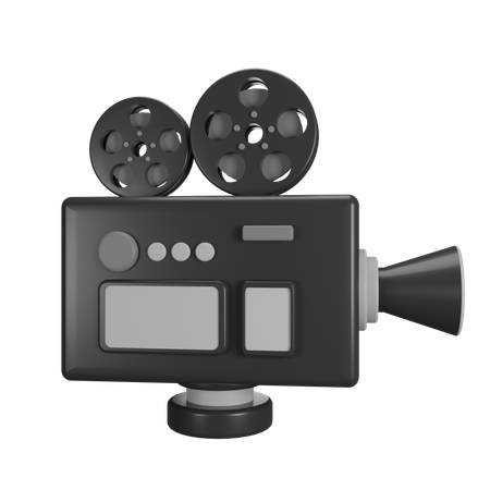 Câmera cinematográfica  3D Icon