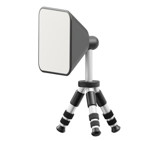 Câmera de iluminação  3D Icon