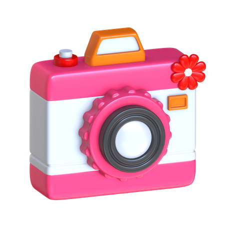 Appareil photo de mariage  3D Icon