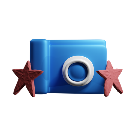 Caméra de plage  3D Icon