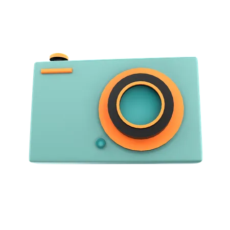 Câmera de praia  3D Icon