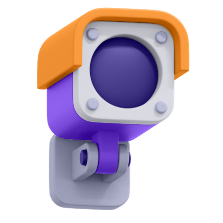 Caméra de sécurité  3D Icon