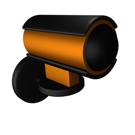 Caméra de sécurité  3D Icon