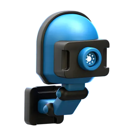 Câmera de segurança  3D Icon