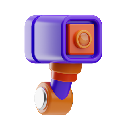 Caméra de vidéosurveillance  3D Icon