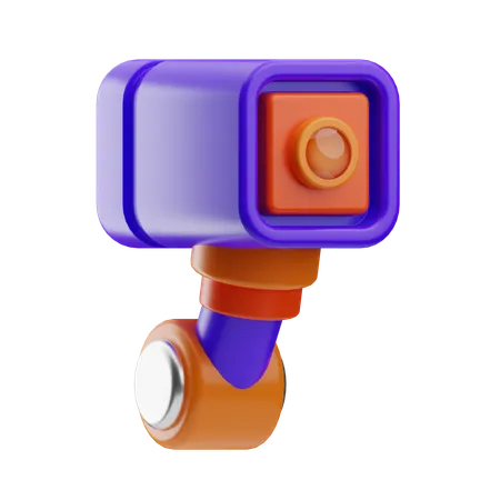 Caméra de vidéosurveillance  3D Icon