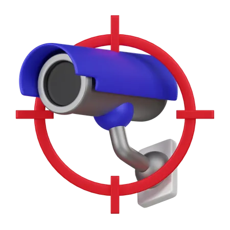 Caméra de vidéosurveillance  3D Icon