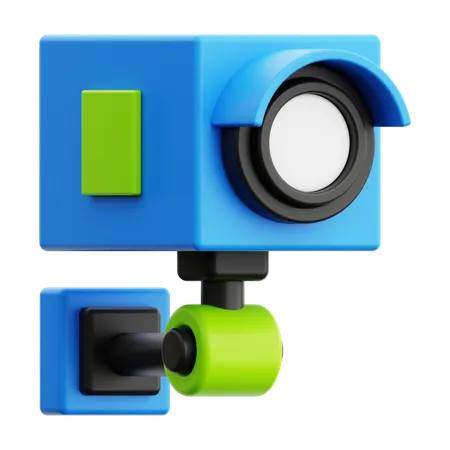 Caméra de vidéosurveillance  3D Icon