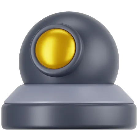 Caméra de vidéosurveillance  3D Icon