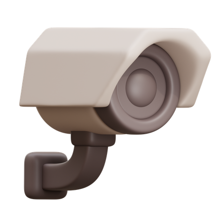 Caméra de vidéosurveillance  3D Icon
