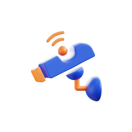 Caméra de surveillance  3D Icon