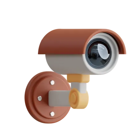 Caméra de vidéosurveillance  3D Icon