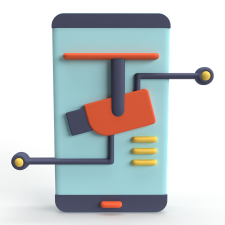 Application de caméra de vidéosurveillance  3D Icon