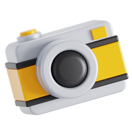 Câmera de viagem  3D Icon