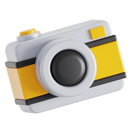 Câmera de viagem  3D Icon