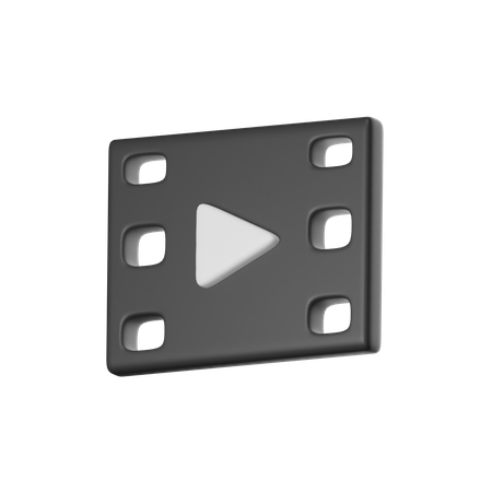 Câmera de vídeo  3D Icon