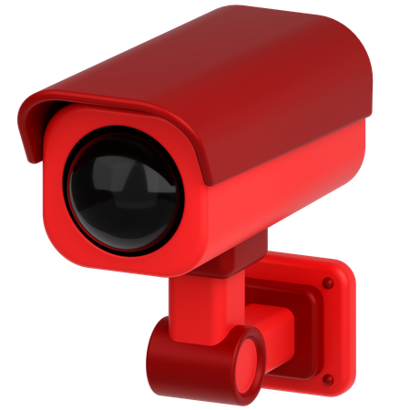 Caméra de vidéosurveillance  3D Icon